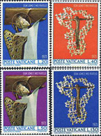 116399 MNH VATICANO 1971 AÑO INTERNACIONAL DE LA LUCHA CONTRA EL RACISMO - Used Stamps