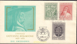437320 MNH VATICANO 1972 5 CENTENARIO DE LA MUERTE DEL CARDENAL BESSARIONE - Used Stamps