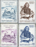 116472 MNH VATICANO 1973 500 ANIVERSARIO DEL NACIMIENTO DE NICOLAS COPERNICO - Usati