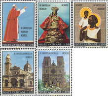 116395 MNH VATICANO 1970 VISITA DE SS EL PAPA PABLO VI A FILIPINAS Y AUTRALIA - Used Stamps