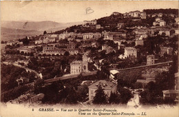 CPA GRASSE - Vue Sur Le Quartier St-Francois (639413) - Grasse