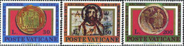 116500 MNH VATICANO 1975 9 CONGRESO INTERNACIONAL DE ARQUEOLOGIA CRISTIANA - Usati