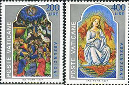 116584 MNH VATICANO 1977 ASUNCION - Oblitérés