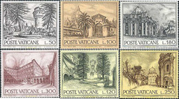 116547 MNH VATICANO 1976 AÑO EUROPEO DEL PATRIMONIO ARQUITECTONICO - Usados