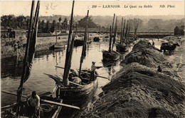CPA LANNION - Le Quai Au Sable (630282) - Lannion
