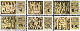 116601 MNH VATICANO 1977 MUSEO DEL VATICANO. BAJO-RELIEVES DE SARCOFAGOS PALEOCRISTIANOS - Usati