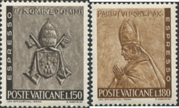 339574 MNH VATICANO 1966 ARTES Y OFICIOS - Oblitérés