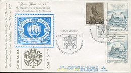 637542 MNH VATICANO 1966 ARTES Y OFICIOS - Used Stamps