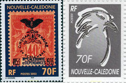 116800 MNH NUEVA CALEDONIA 2003 CENTENARIO DEL PRIMER CAGOU EN UN SELLO - Used Stamps