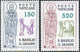 116874 MNH VATICANO 1979 16 CENTENARIO DE LA MUERTE DE SAN BASILIO EL GRANDE - Gebruikt