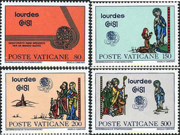 116912 MNH VATICANO 1981 42 CONGRESO EUCARISTICO INTERNACIONAL, EN LOURDES - Used Stamps