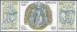 158668 MNH VATICANO 1982 5 CENTENARIO DE LA MUERTE DEL ESCULTOR LUCA DELLA ROBBIA - Used Stamps