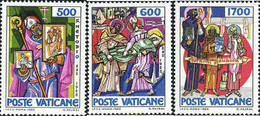 116933 MNH VATICANO 1985 1100 ANIVERSARIO DE LA MUERTE DE SAN METODIO - Used Stamps