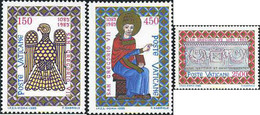 116935 MNH VATICANO 1985 9 CENTENARIO DE LA MUERTE DE SAN GREGORIO VII - Used Stamps