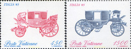 116944 MNH VATICANO 1985 EXPOSICION FILATELICA INTERNACIONAL. "ITALIA 85", EN ROMA - Used Stamps