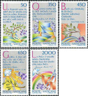 116947 MNH VATICANO 1986 AÑO INTERNACIONAL DE LA PAZ - Used Stamps