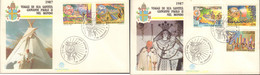 546411 MNH VATICANO 1988 VIAJES DEL PAPA JUAN PABLO II - Used Stamps