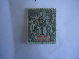 STE MARIE MADACASCAR  FRANCE  COLONIES MLM  STAMPS  1C - Andere & Zonder Classificatie
