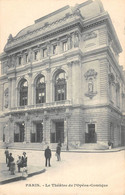 CPA 75 PARIS 2e LE THEATRE DE L'OERAP COMIQUE - Arrondissement: 02