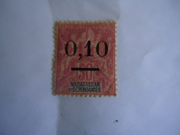 MADACASCAR  FRANCE  COLONIES MLN   STAMP  OVERPRINT - Sonstige & Ohne Zuordnung