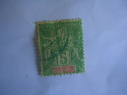 MADACASCAR  FRANCE  COLONIES USED   STAMP 5C - Andere & Zonder Classificatie