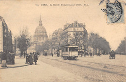 CPA 75 PARIS 7e LA PACE SAINT FRANCOIS XAVIER - Arrondissement: 07