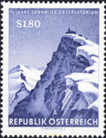 119679 MNH AUSTRIA 1961 75 ANIVERSARIO DEL OBSERVATORIO DEL MONTE SONNBLICK - Neufs