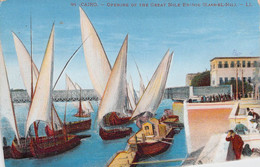 CPA - EGYPTE - LE CAIRE - Opening Of The Great Nile Bridge - LL - Colorisée - Cairo