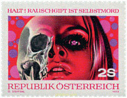 119940 MNH AUSTRIA 1973 PREVENCION CONTRA LA DROGA - Neufs