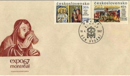 CECOSLOVACCHIA - 10 4 1967 FDC EXPO MONTREAL - 1967 – Montreal (Canada)