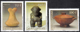 FRENCH POLYNESIA  SCOTT NO 1055-57   MNH  YEAR  2011 - Neufs