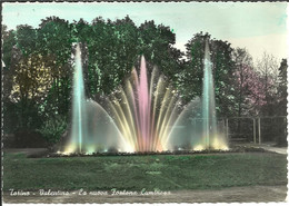 Torino (Piemonte) Parco Del Valentino, Fontana Luminosa, Fontaine Lumineuse, Fountain - Parcs & Jardins