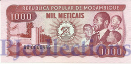 MOZAMBIQUE 1000 ESCUDOS 1980 PICK 128 UNC - Mozambique