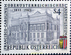 120512 MNH AUSTRIA 1983 150 ANIVERSARIO DE LA FUNDACION DEL MUSEO PROVINCIAL DEL ALTO AUSTRIA - Nuevos