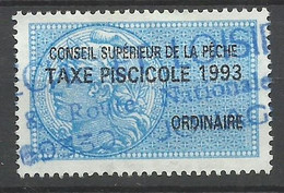 France Fiscaux Taxe Piscicole 1993   Oblitéré  B/TB  Voir Scans Soldé ! ! ! - Timbres