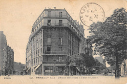 CPA 75 PARIS 15e L'AVENUE FELIX FAURE A LA RUE DE LOURMEL - Distretto: 15