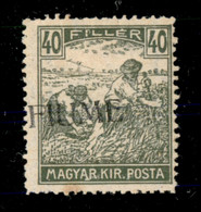 1918 - 40 Filler (13ff) - Soprastampa Obliqua - Gomma Originale - Other & Unclassified