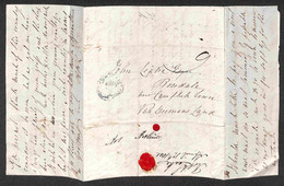 1841 - Artline - Lettera Per Van Deemans Land Del 12.4.41 - 9 Di Tassa A Penna - Other & Unclassified