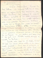 Guido Da Verona - Lettera Autografa - 2 Fogli Manoscritti (3 Facciate) Con Unita Fotografia Dello Scrittore - Other & Unclassified