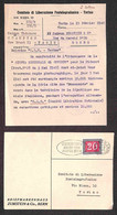 CLN Torino - Dattiliscritto Del Comitato Di Liberazione Postelegrafico Di Torino Del 15.2.46 A Theodore Champion Con Not - Other & Unclassified