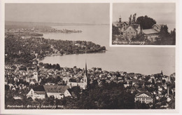 AK: 1936 Kurhaus & Pension " Landegg " Weinacht Ob Dem Bodensee. Rorschach Blich V. Landegg Aus. Gelaufen - Hotels & Restaurants