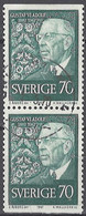 Sweden 1967. Mi.Nr. 595 Do/Du, Pair, Used O - Used Stamps