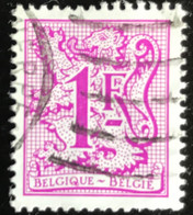 België - Belgique - C12/28 - (°)used - 1977 - Michel 1902 - Cijfer Op Heraldieke Leeuw Met Wimpel - 1977-1985 Cijfer Op De Leeuw