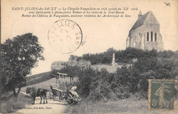 CPA 89 SAINT JULIEN DU SAULT AGRICULTEUR - Autres & Non Classés