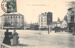 CPA 92 ROND POINT BOULOGNE - Boulogne Billancourt