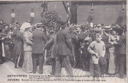 Anvers  Antwerpen   Herinnering Van De Blijde Inkomst Van Den Koning Den 14 Augustus 1912 - Antwerpen