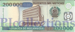 MOZAMBIQUE 200.000 METICAIS 2003 PICK 141 UNC - Mozambique