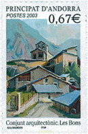 122798 MNH ANDORRA. Admón Francesa 2003 ARQUITECTURA - Collections