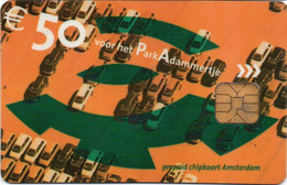 STATIONNEMENT PAYS-BAS NEDERLAND CARTE A PUCE PREPAID CHIP CARD NO PIAF 50 EUROS UNITES AMSTERDAM - Non Classés