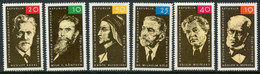 DDR / E. GERMANY 1965 Personalities (6)  MNH / **. - Nuevos